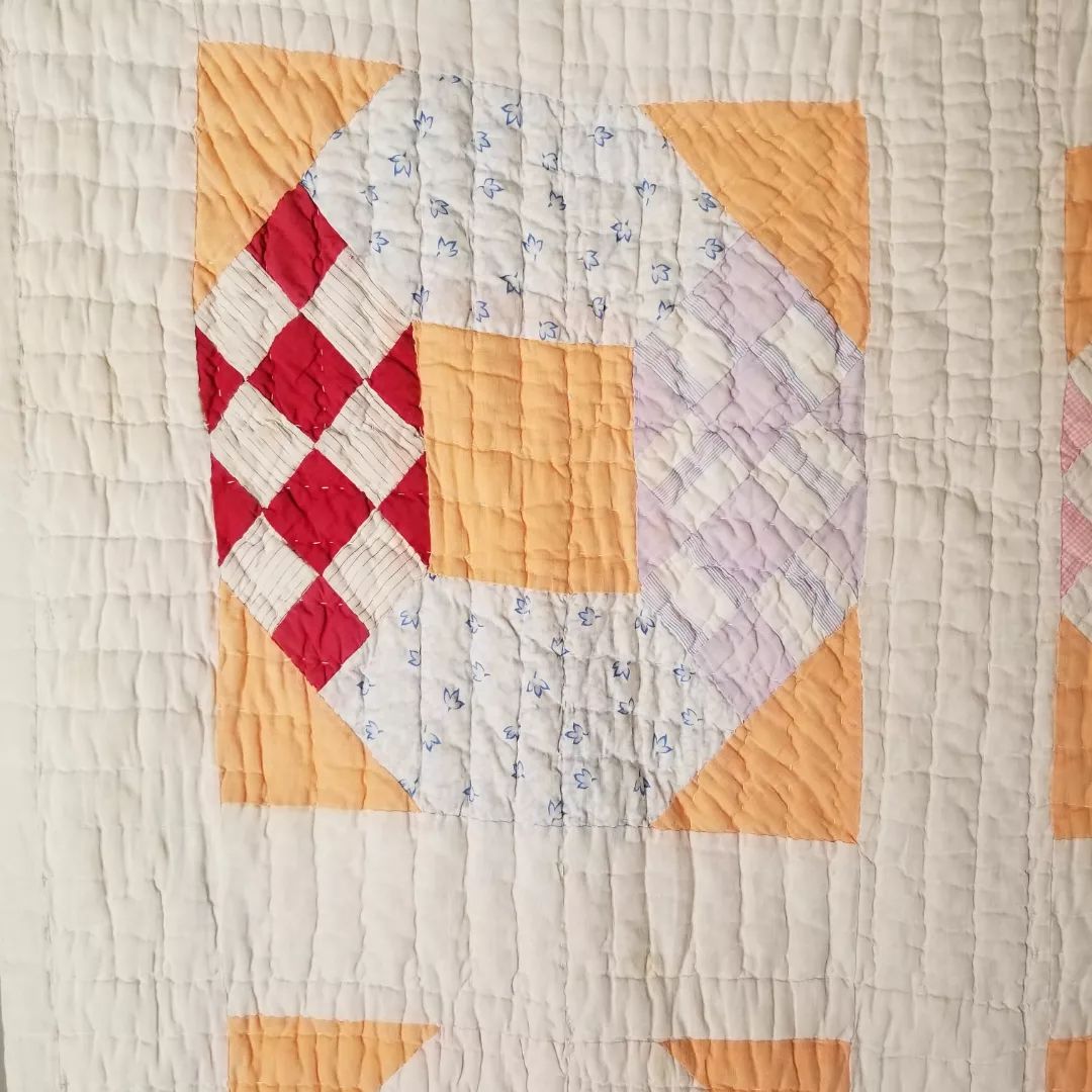Peach Quilt, Ozark Tile Variation