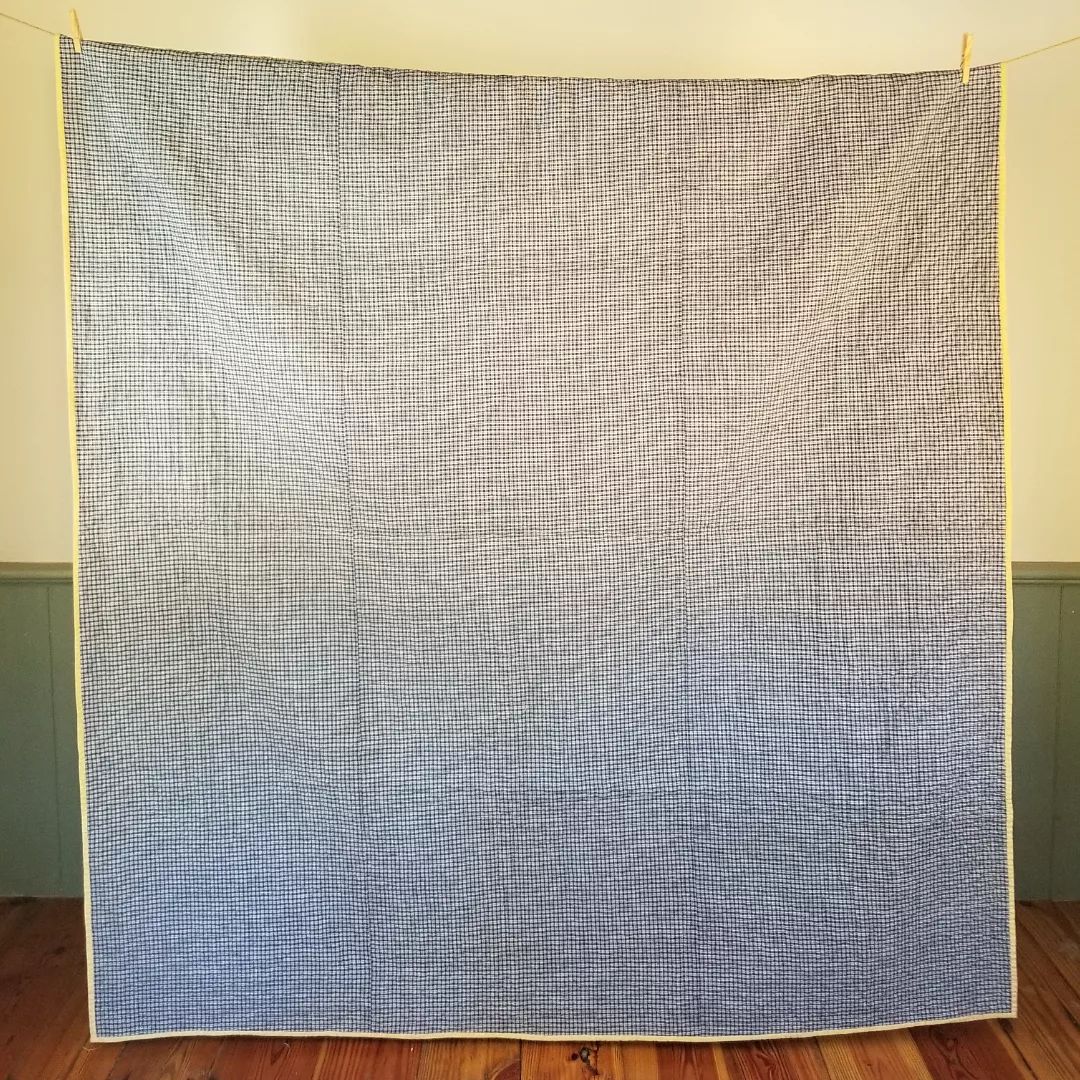 Indigo Shirting Quilt
