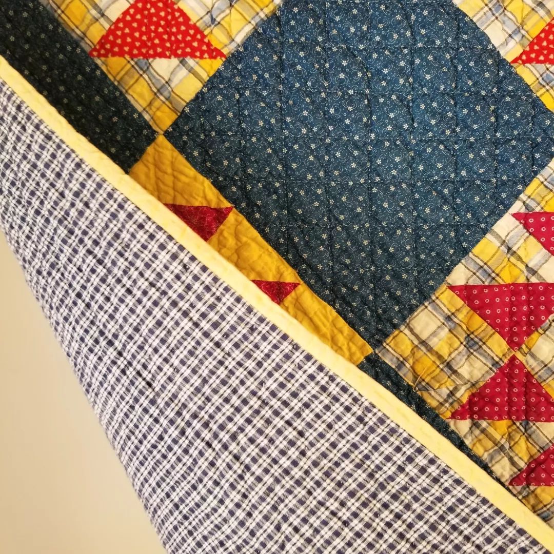 Indigo Shirting Quilt