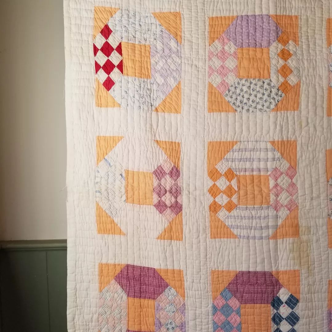Peach Quilt, Ozark Tile Variation
