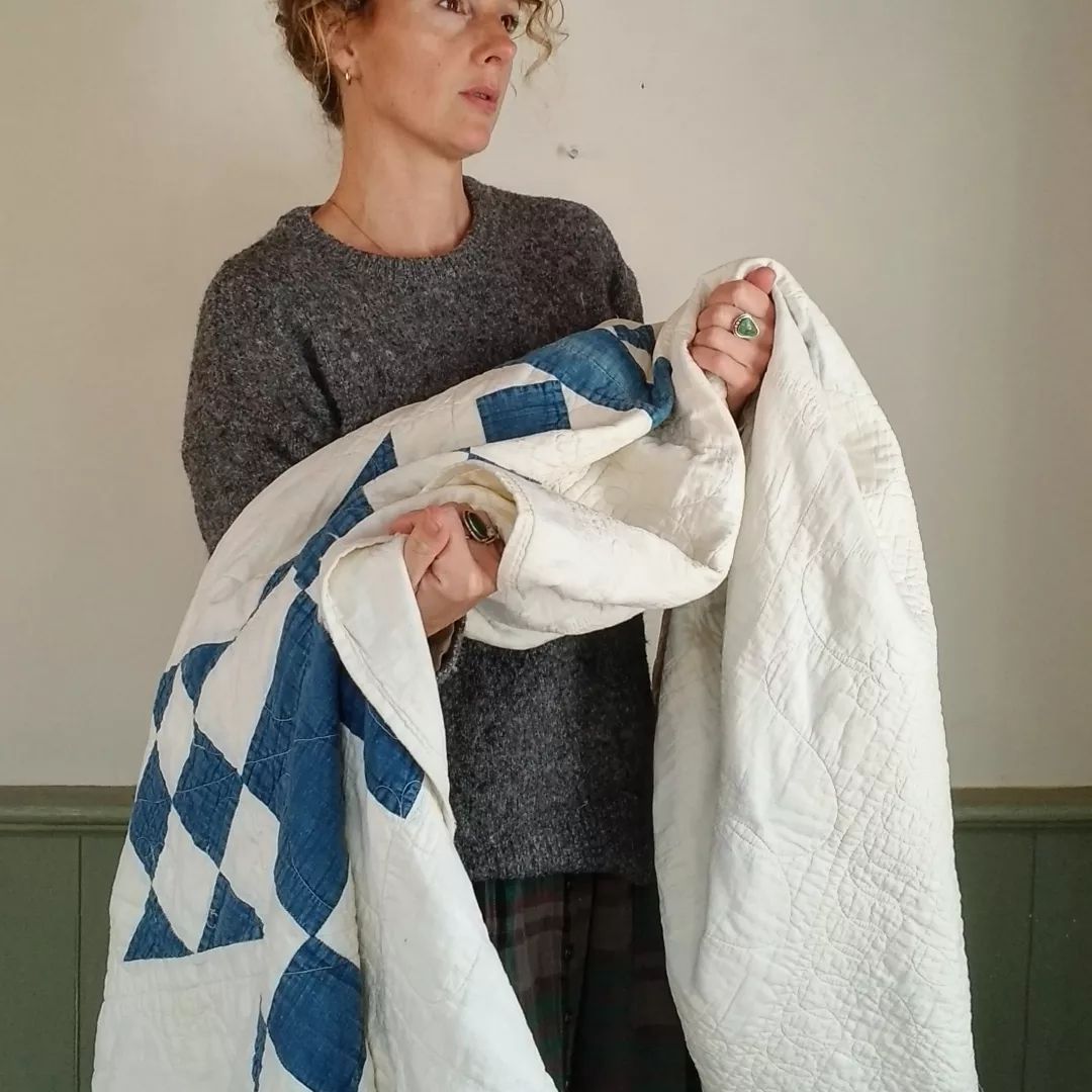 Denim Cross Quilt