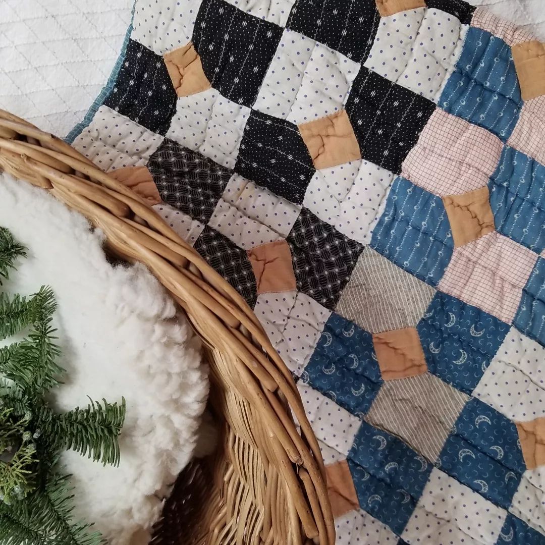 Blue Moon Bow Tie Quilt