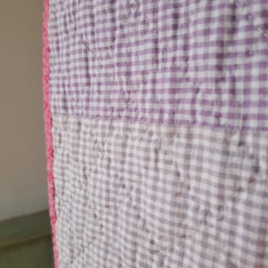 Green Nine Patch Quilt