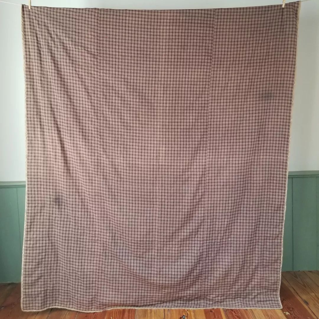 Muted Shirting Crazy Quilt