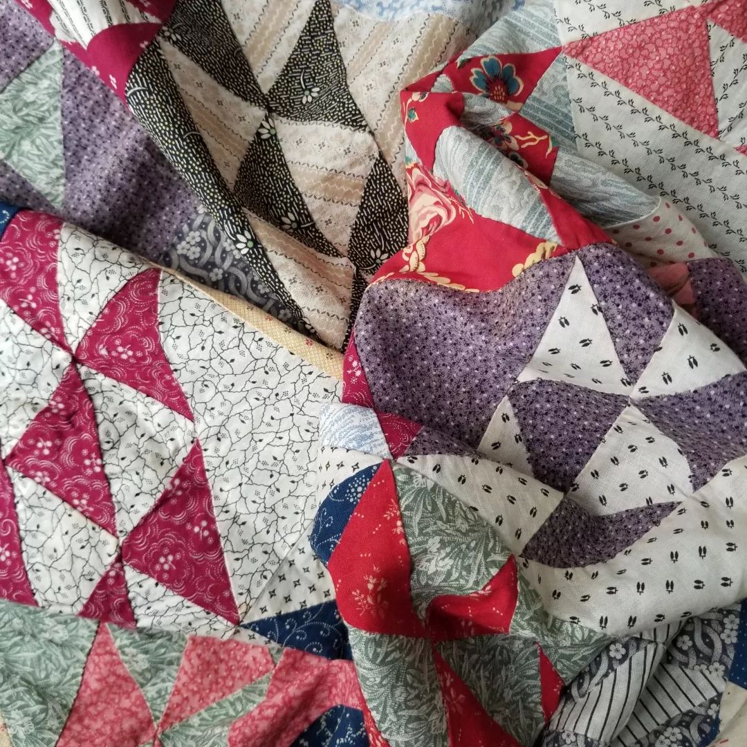 Ocean Waves Quilt Top 4