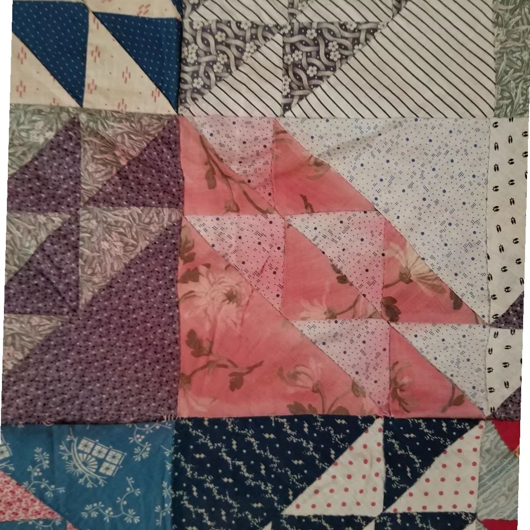 Ocean Waves Quilt Top 4