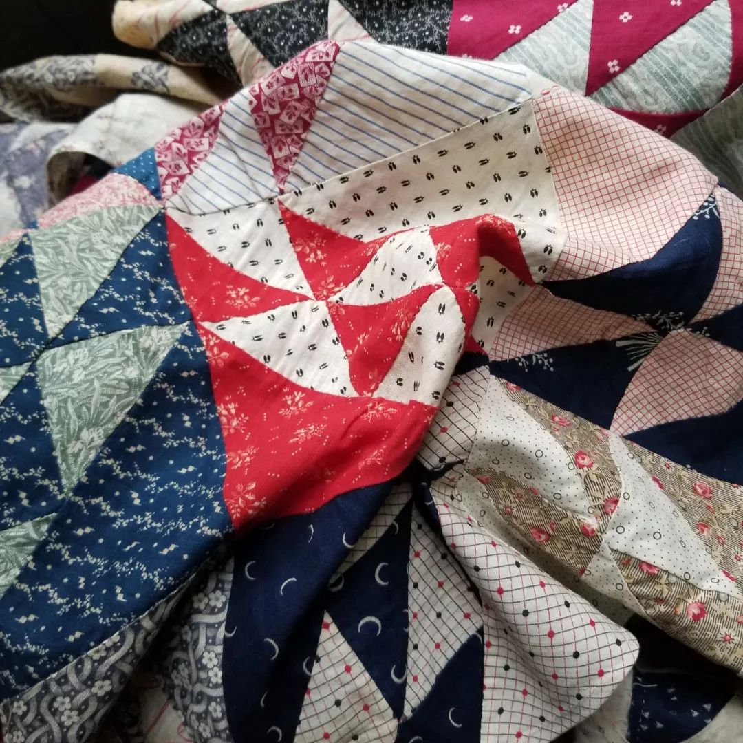 Ocean Waves Quilt Top 4
