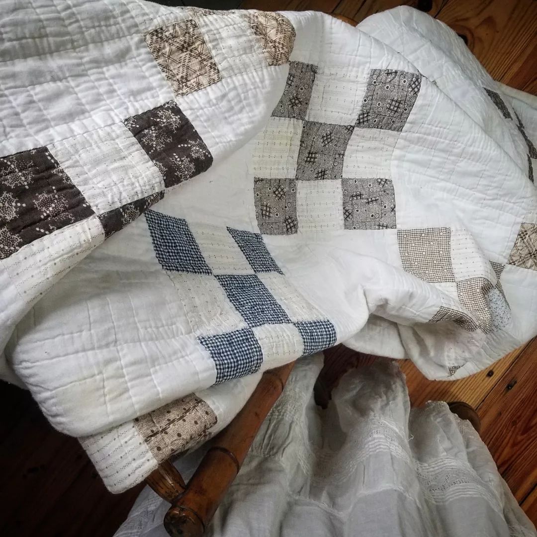 Scrappy Irish Chain Quilt