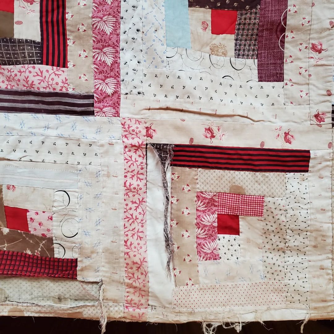 Log Cabin Coverlet