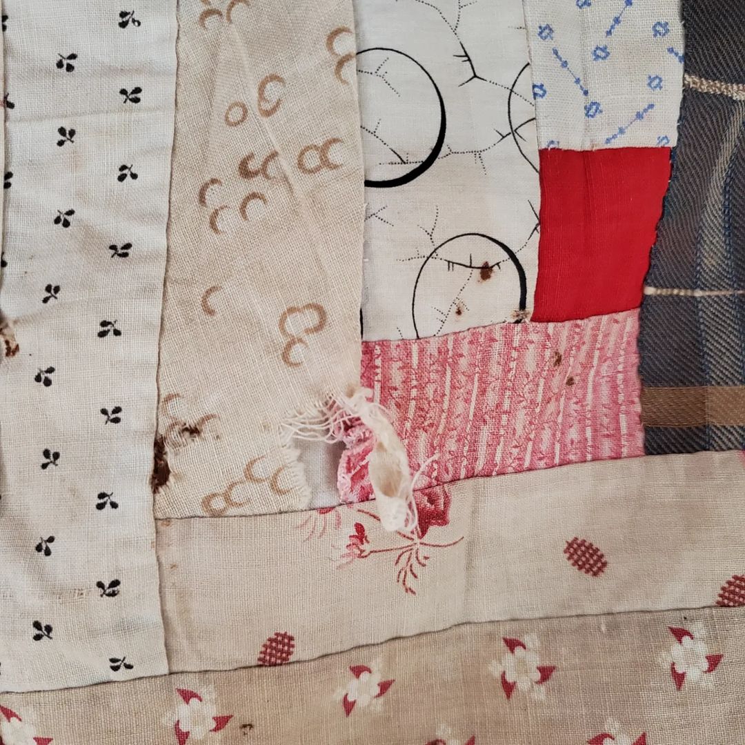 Log Cabin Coverlet