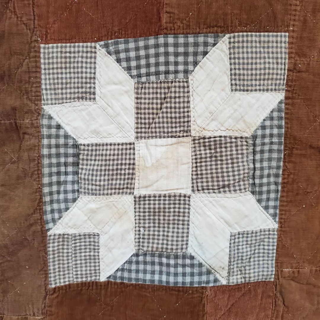 Corduroy Star Quilt