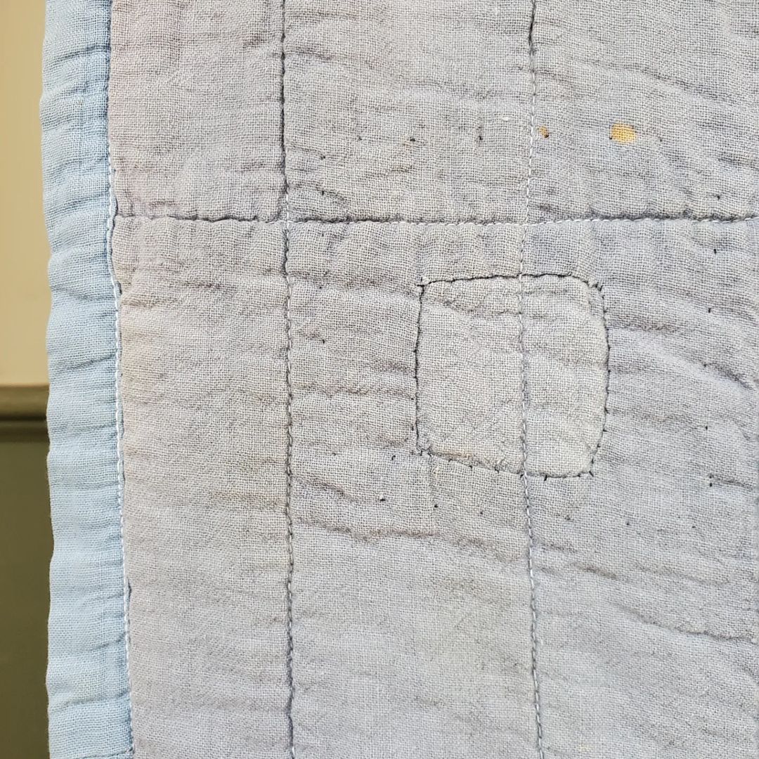 Blue Shirting Quilt