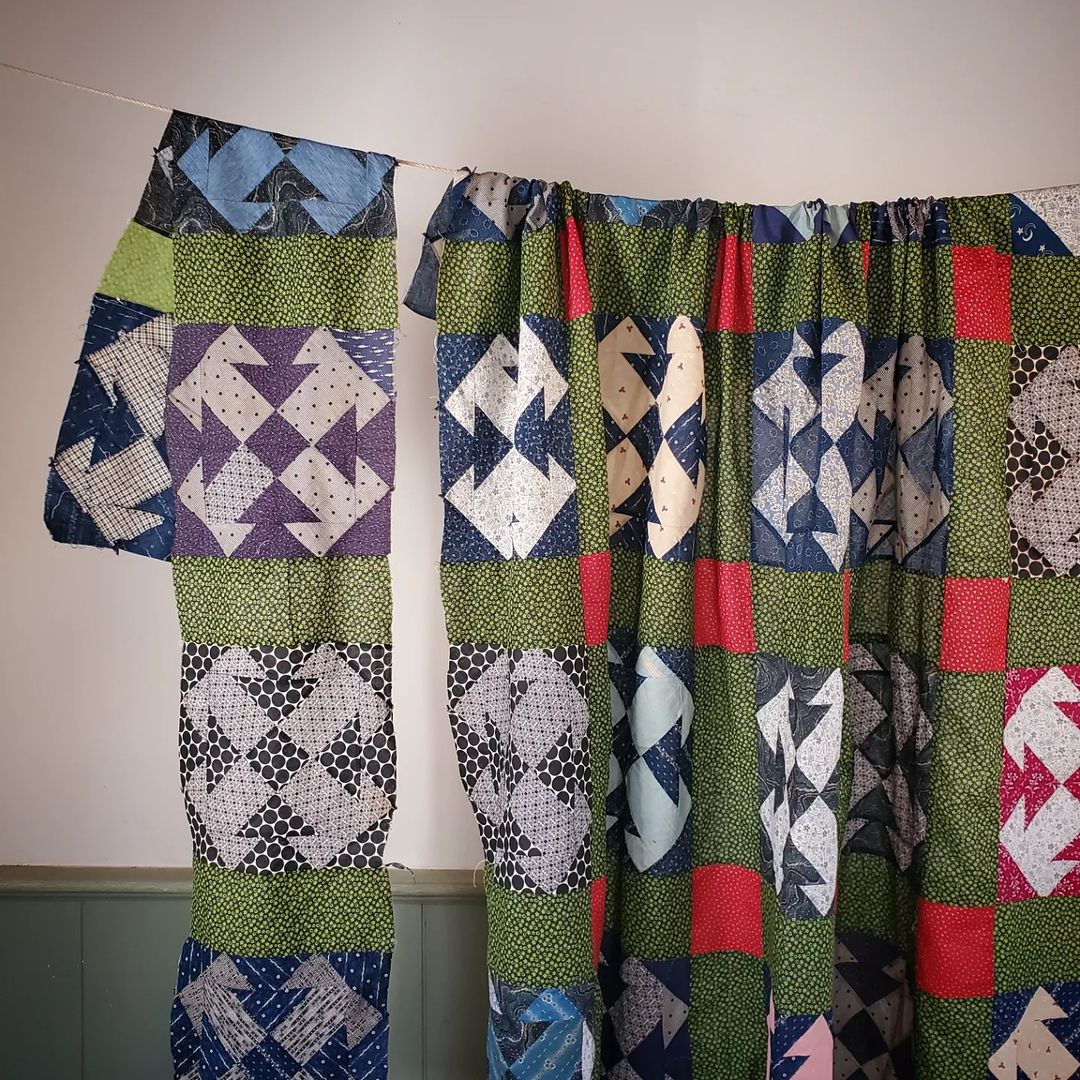 Capital T Quilt Top