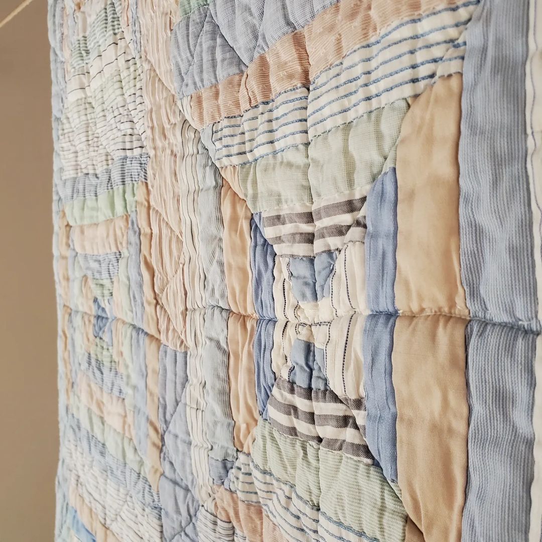 Log Cabin Crib Quilt