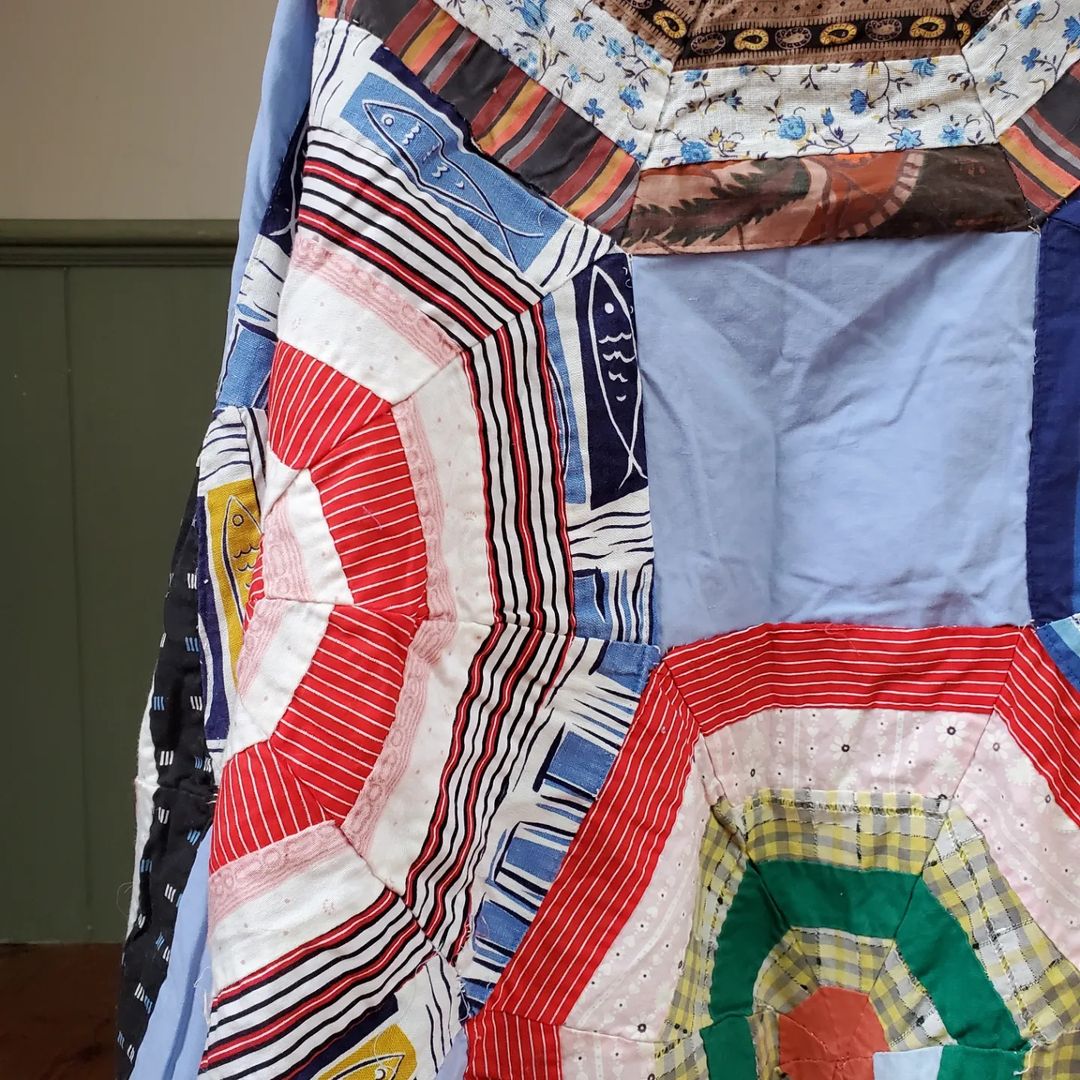Spider Web Quilt Top