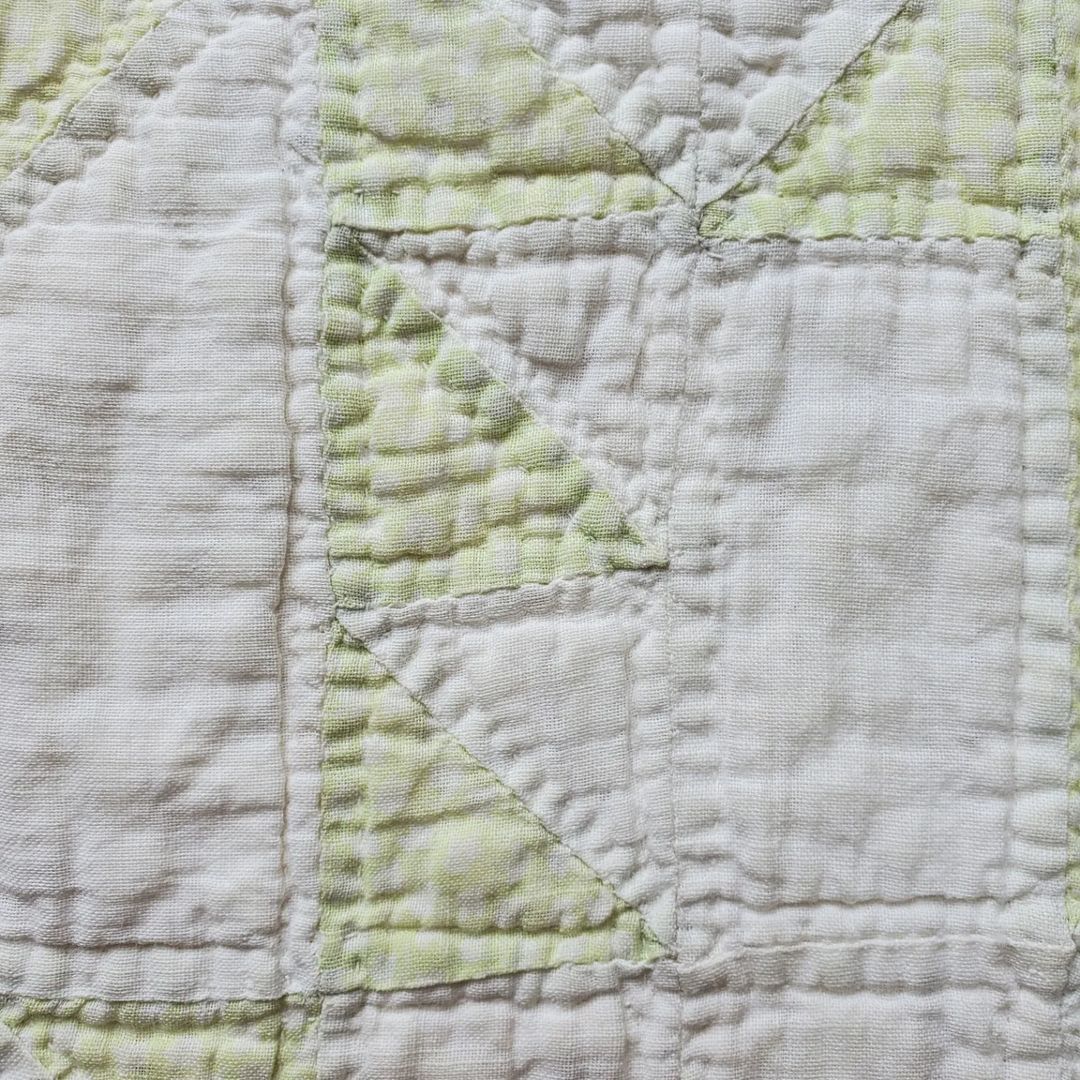 Spring Green Basket Quilt