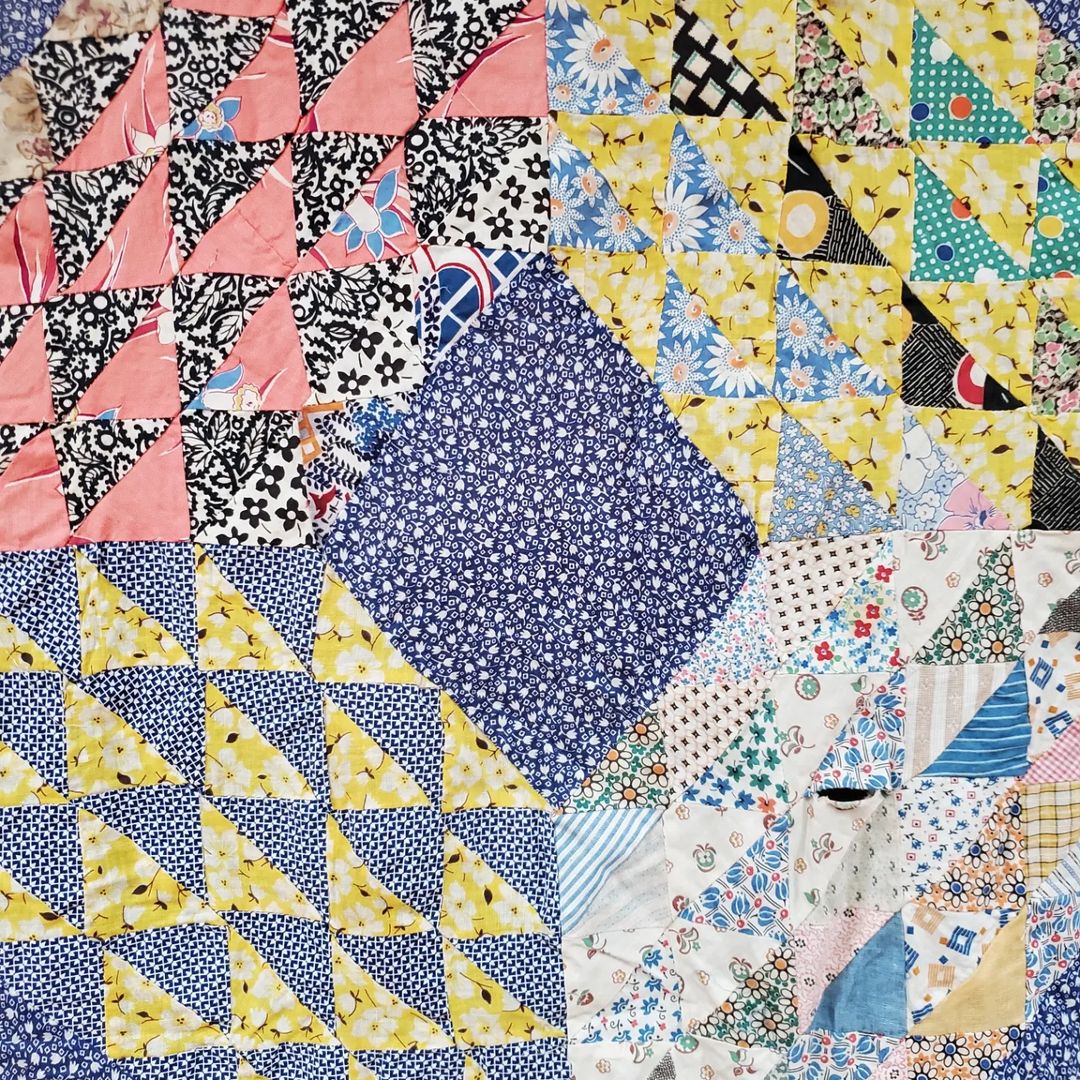 Ocean Waves Quilt Top