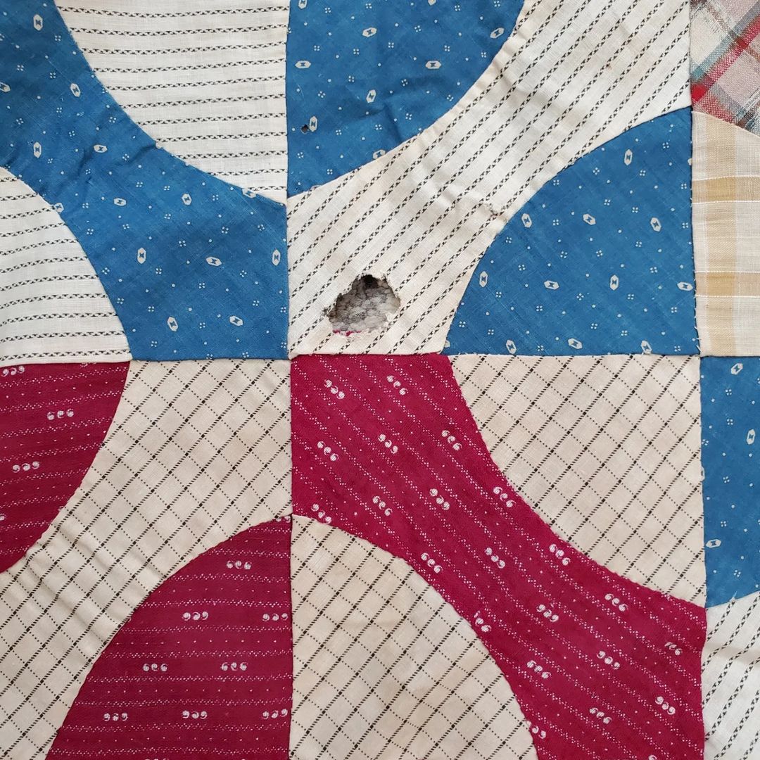 Quarter Circle Quilt Top