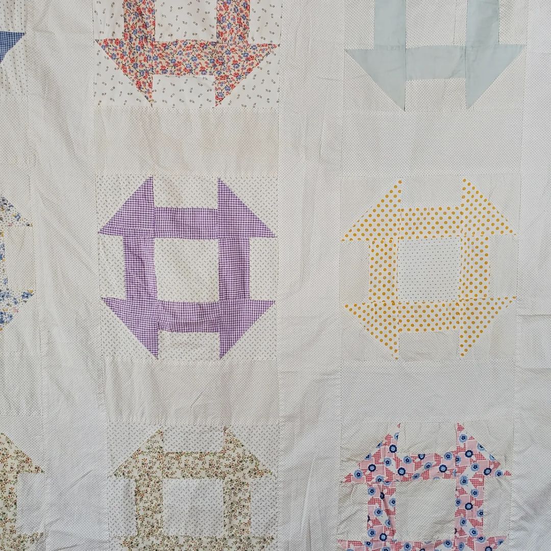 Churn Dash Quilt Top 2