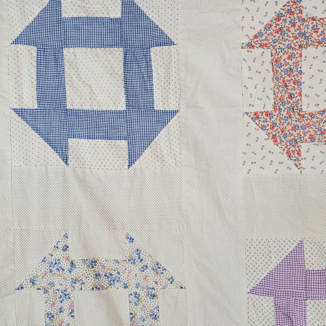 Churn Dash Quilt Top 2