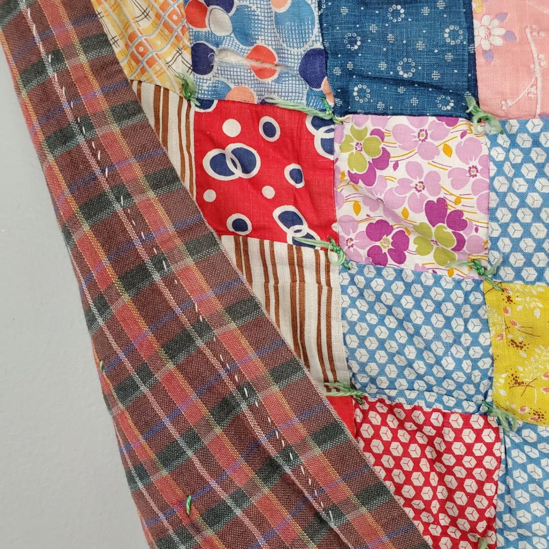 Hand Tied Patchwork Quilt