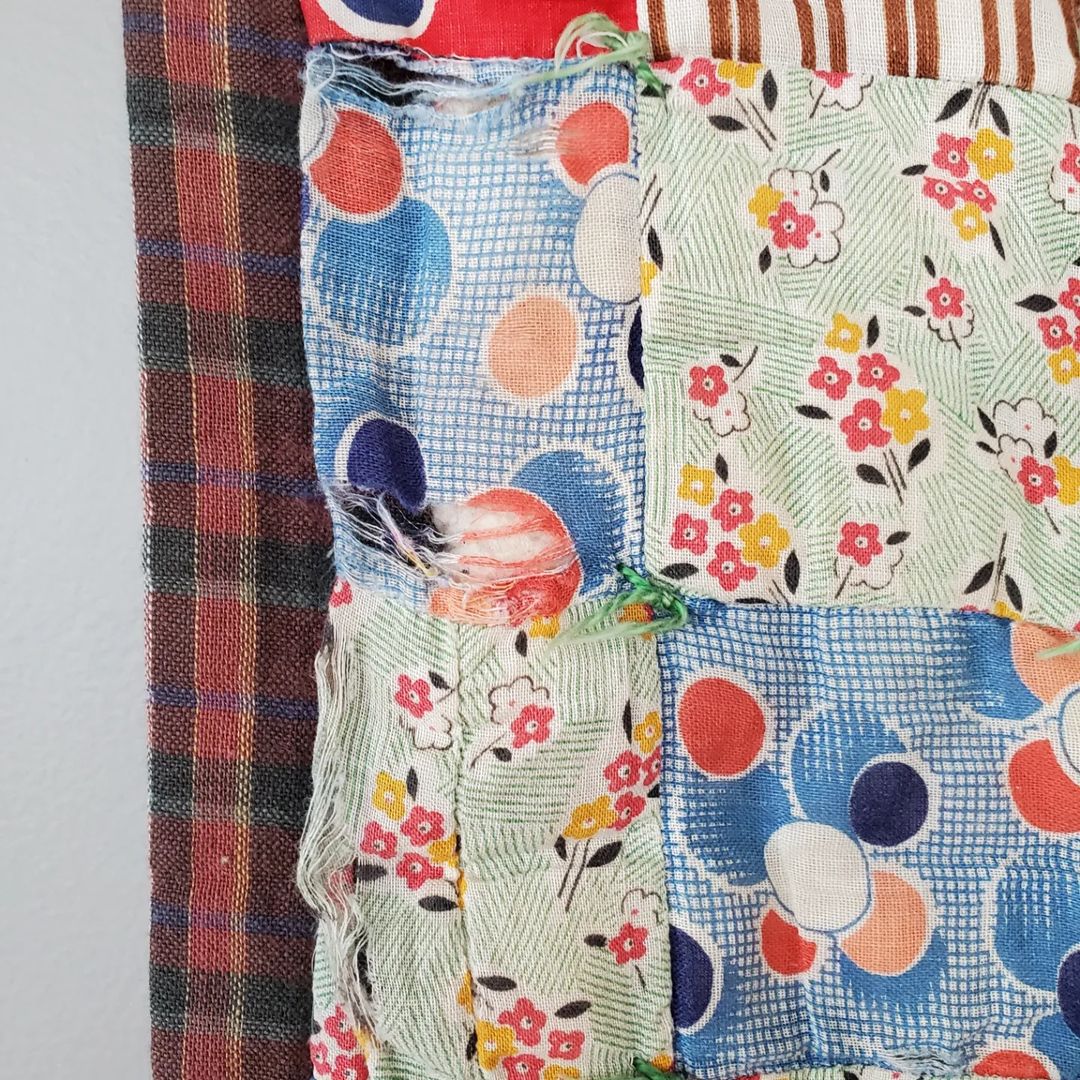 Hand Tied Patchwork Quilt