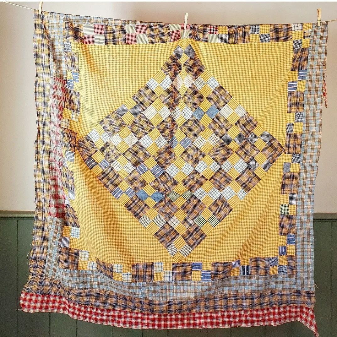 Gingham Quilt Top 4