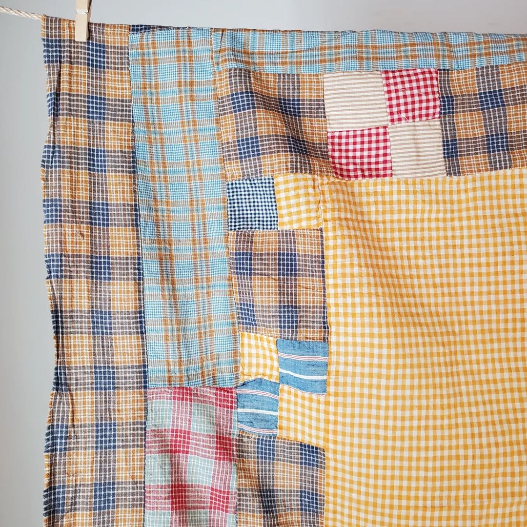 Gingham Quilt Top 4
