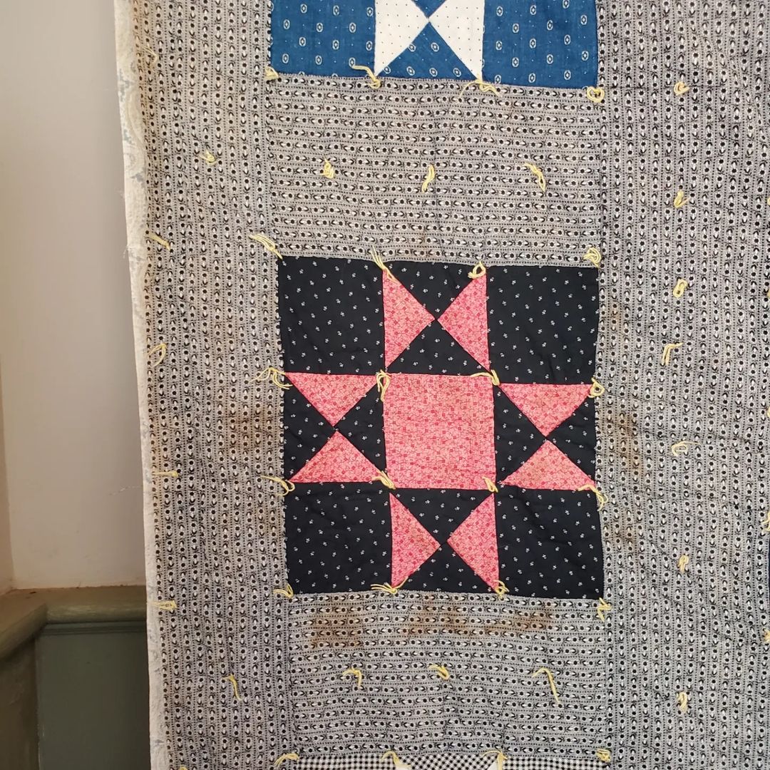 Hand Tied Star Quilt