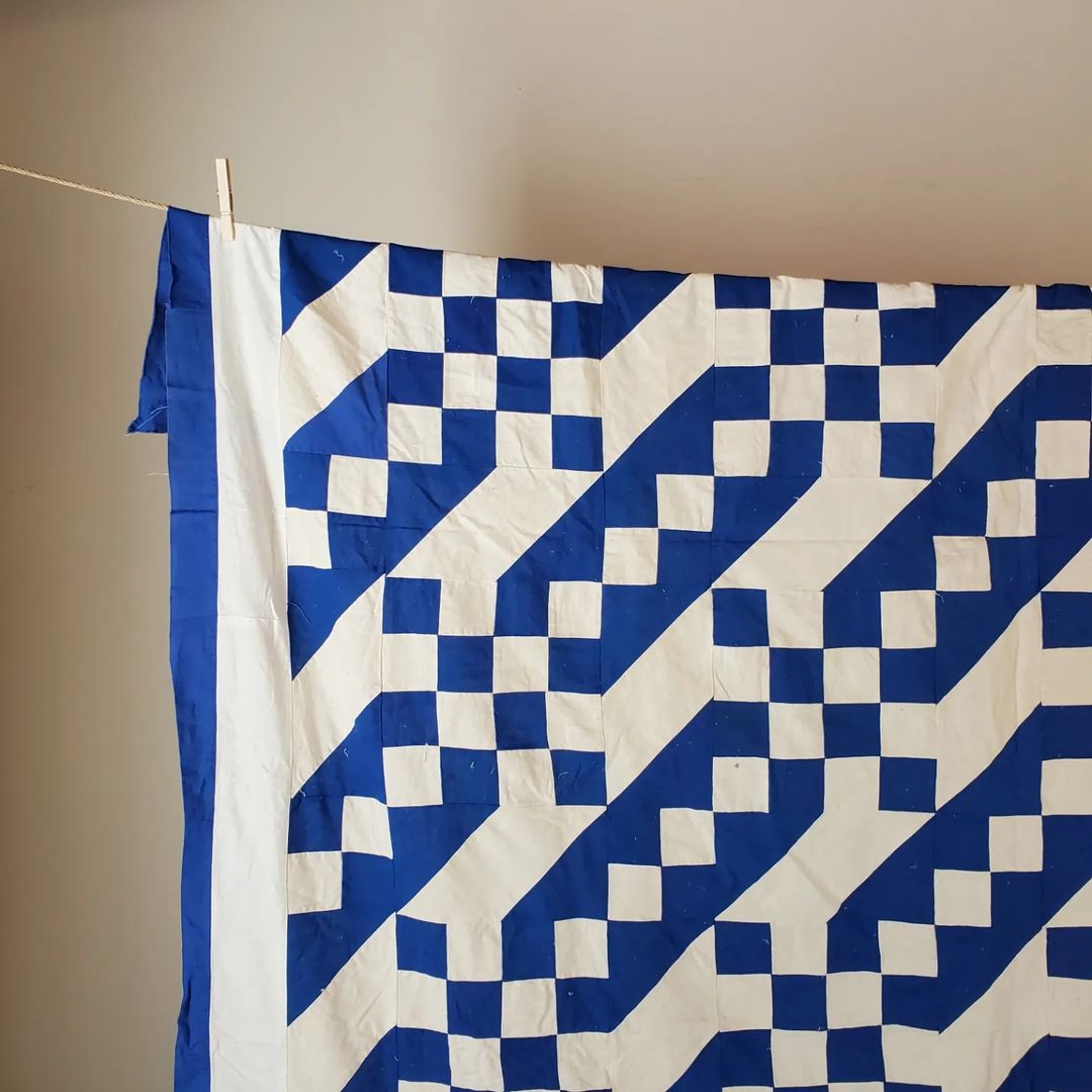 Jacob's Ladder Quilt Top