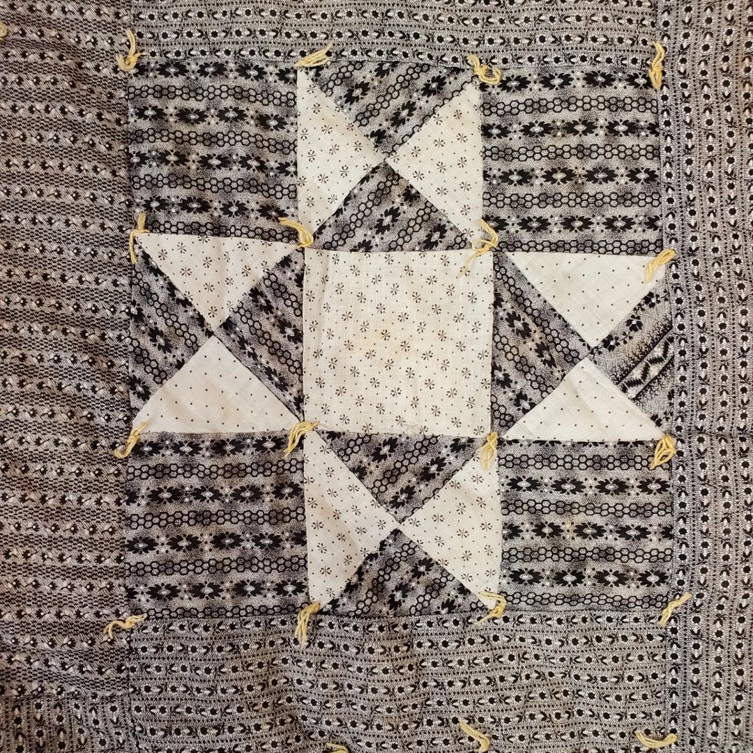 Hand Tied Star Quilt