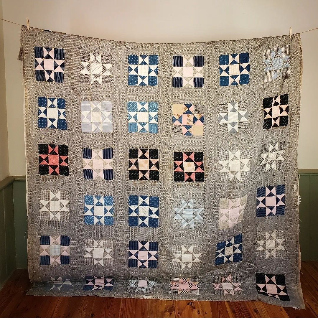 Hand Tied Star Quilt