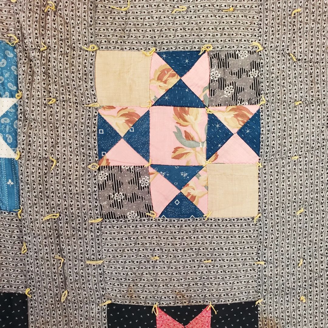 Hand Tied Star Quilt