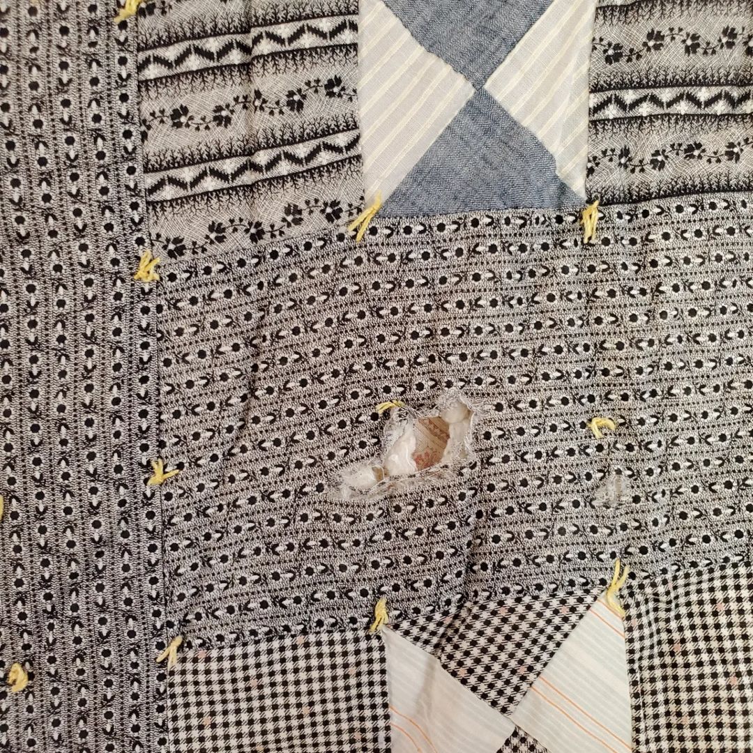Hand Tied Star Quilt