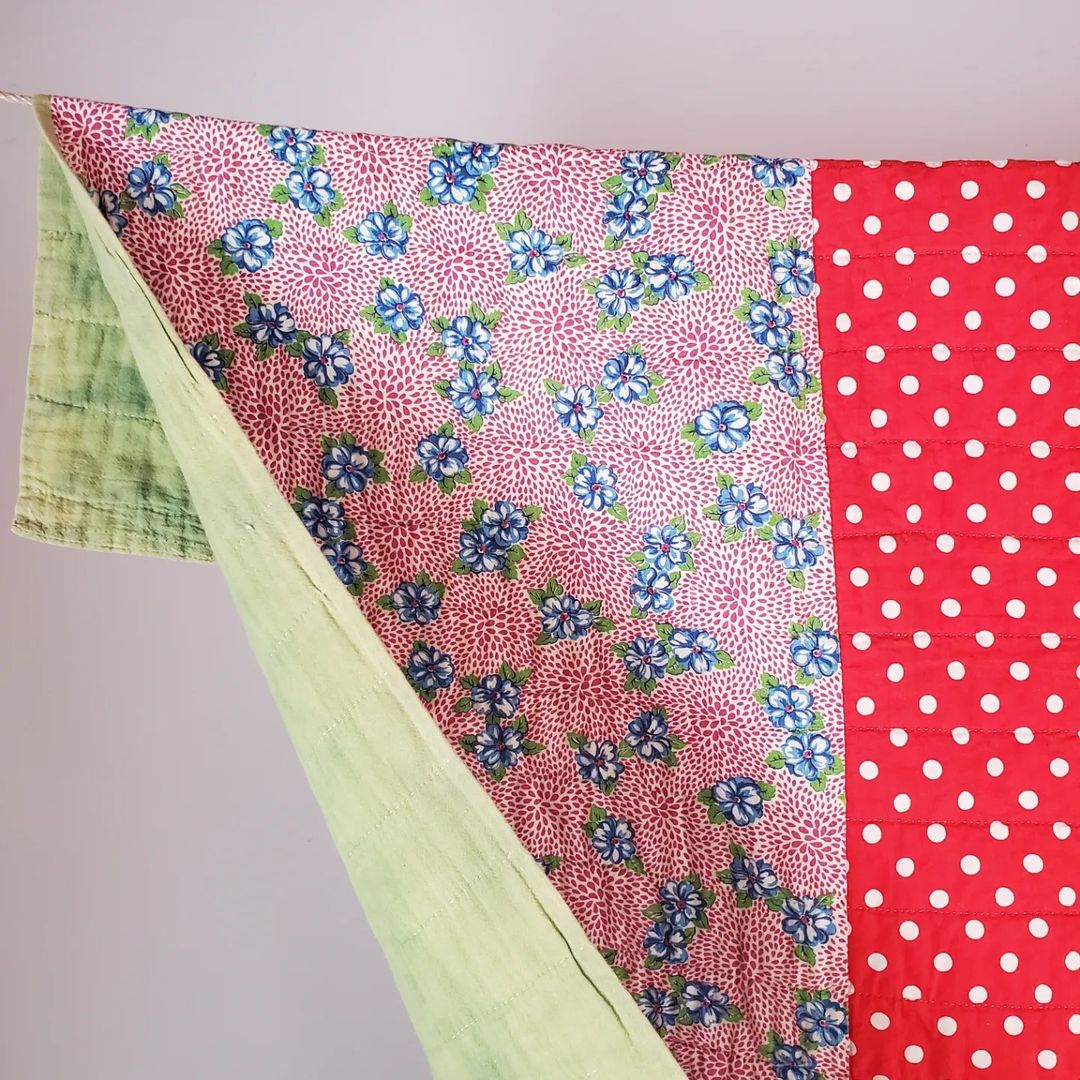 Fabulous Sack Cloth Quilt