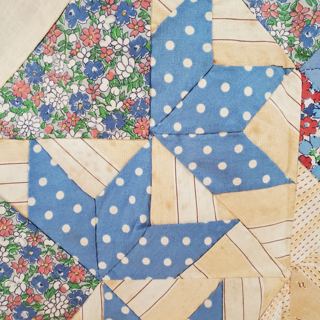 Flying Swallows Quilt Top