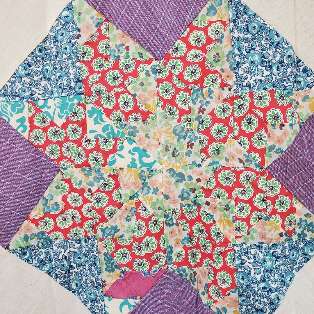 Flying Swallows Quilt Top