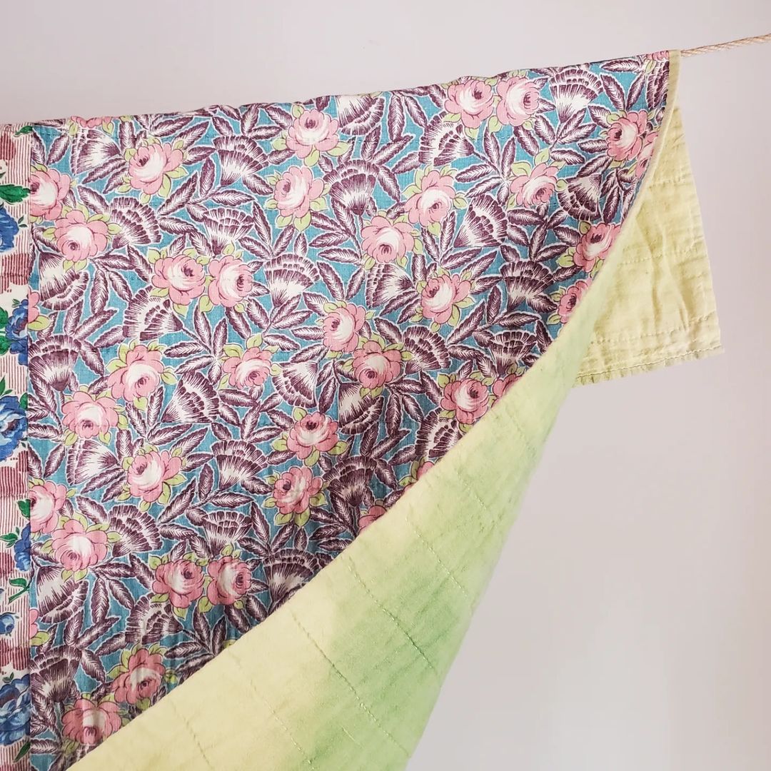 Fabulous Sack Cloth Quilt