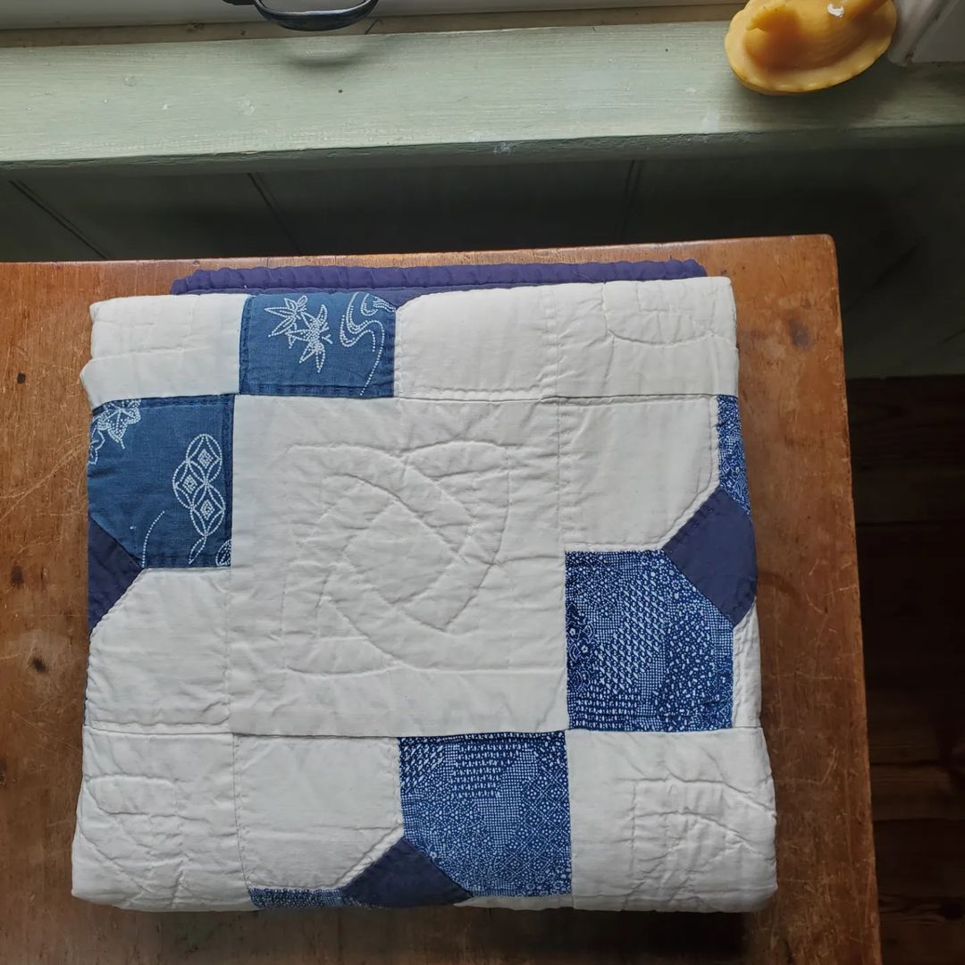 Blue Bow Tie Little Quilt