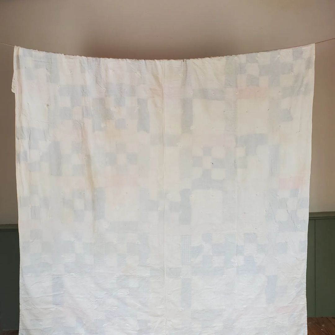 Hand Tied 9 Patch Quilt