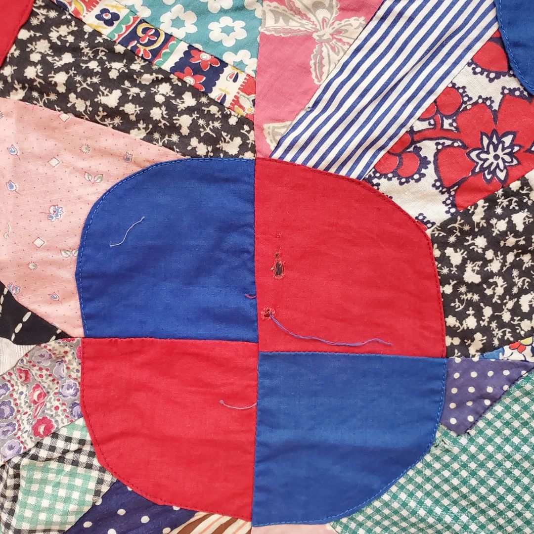 Quarter Circle Quilt Top