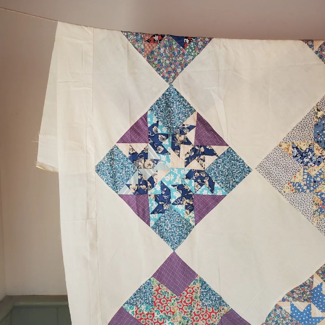 Flying Swallows Quilt Top