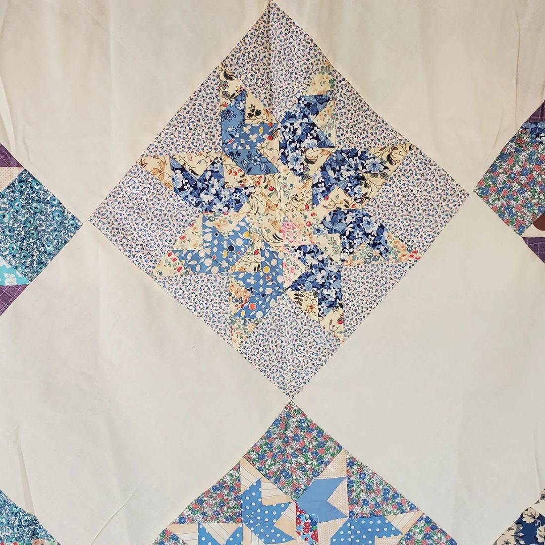 Flying Swallows Quilt Top