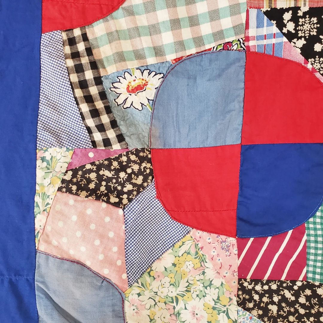 Quarter Circle Quilt Top