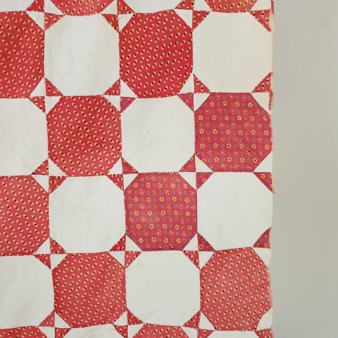 Small Snowball Quilt Top