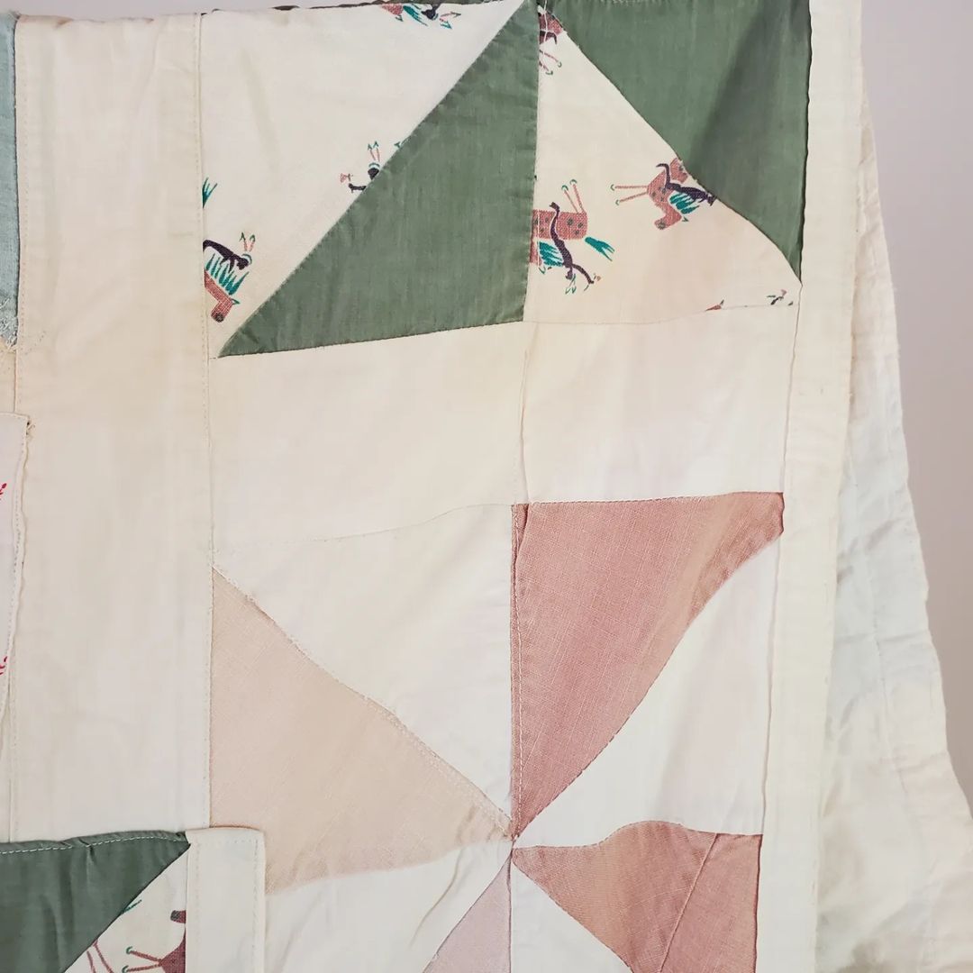 Pinwheel Sugar Sack Quilt