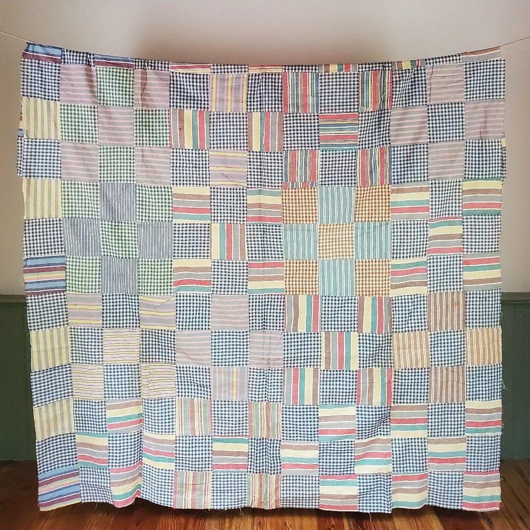 Gingham Quilt Top