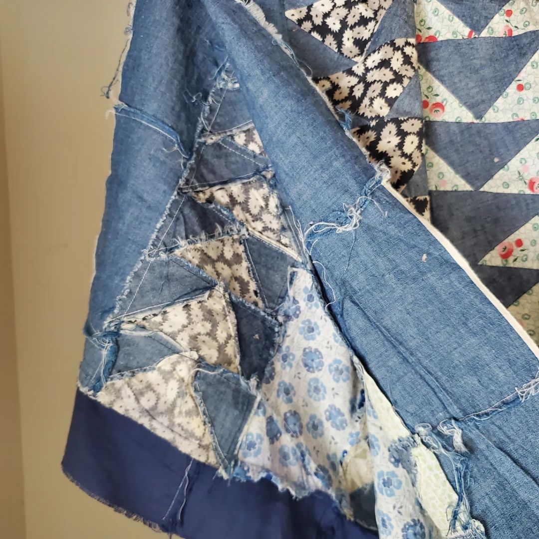 Flying Geese Quilt Top
