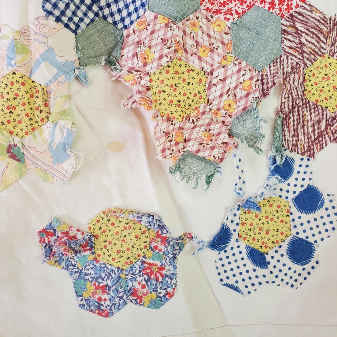 Hexi Flower Coverlet