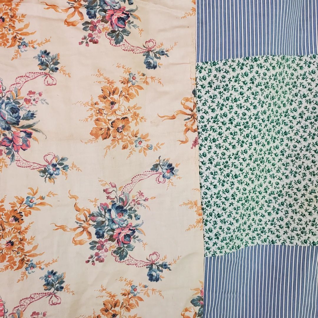 Maltese Cross Quilt, Untied